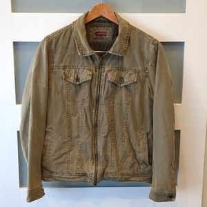 Vintage Levi's Men's Zip-Front Jacket
